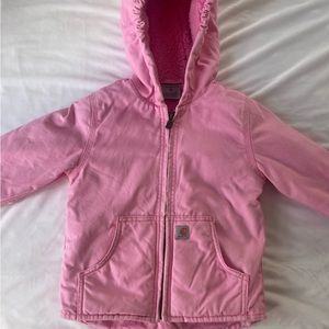 Pink Carhartt jacket 3T